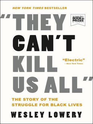cover image of They Can't Kill Us All